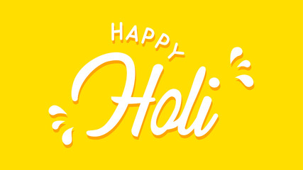 Holi. Festival of colors. Indian holiday. Banner. Vector illustration