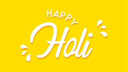 Holi. Festival of colors. Indian holiday. Banner. Vector illustration