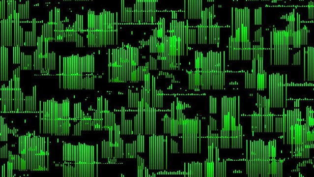 An array of equalizers. A canvas of dynamic fluctuations.