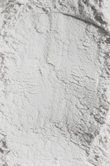 White abstract  powder texture , background closeup