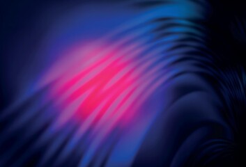 Dark Pink, Blue vector blurred bright pattern.