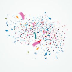 Vector abstract burst.Abstract background.Png color confetti