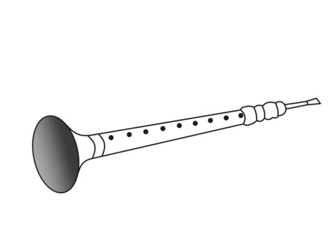 Image of Sketch of Indian Traditional Music Instruments Shehnai Dol Tabla  editable outline illustrationUK973272Picxy