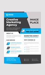 Creative Corporate Flyer Template with Modern Look