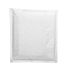 White envelope C4 isolated background. top view