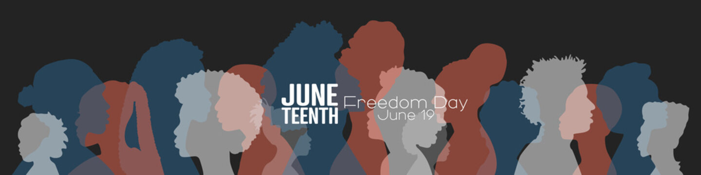 Juneteenth - Freedom Day banner.
