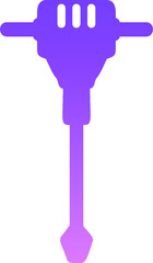 Jack Hammer Glyph Gradient