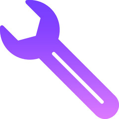 Wrench Glyph Gradient