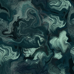 Seamless digital marble patterns. Beautiful curves and transitions of colors will remind you of the beauty and eternity of nature captured in the stylized texture of the stone.