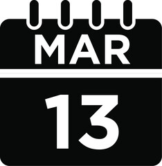 03-Mar - 13 Glyph Icon