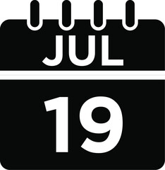 07-Jul - 19 Glyph Icon