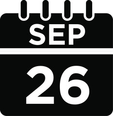 09-Sep - 26 Glyph Icon
