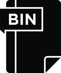 BIN Glyph Icon