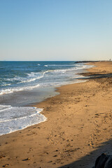 Beautiful beach in Swakopmund, Namibia.