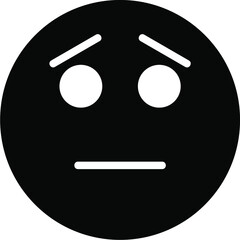 upset Glyph Icon