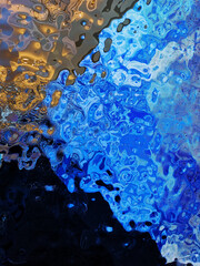 Colorful liquid oil paint abstract decorative background