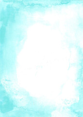 Hand drawn watercolor abstract background