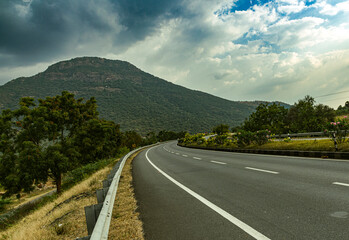 road to the mountains; road to no mans land