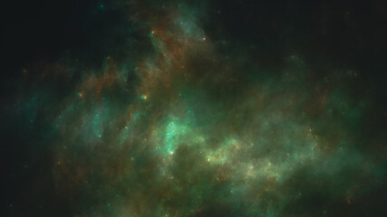 Obraz na płótnie Canvas Mintmist Nebula