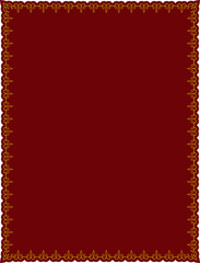 Red border frame board. Vector background or book page. Simple rectangular billboard, plaque, signboard or label 