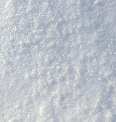 Snowy crust as an abstract background.