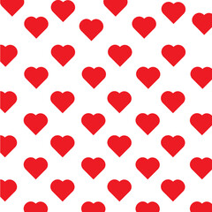 seamless pattern with hearts,St Valentine's holiday. Red hearts. Relationship, emotion, passion, love. 