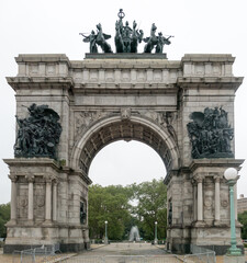 Fototapeta na wymiar Soldiers and Sailors Memorial Arch, Brooklyn