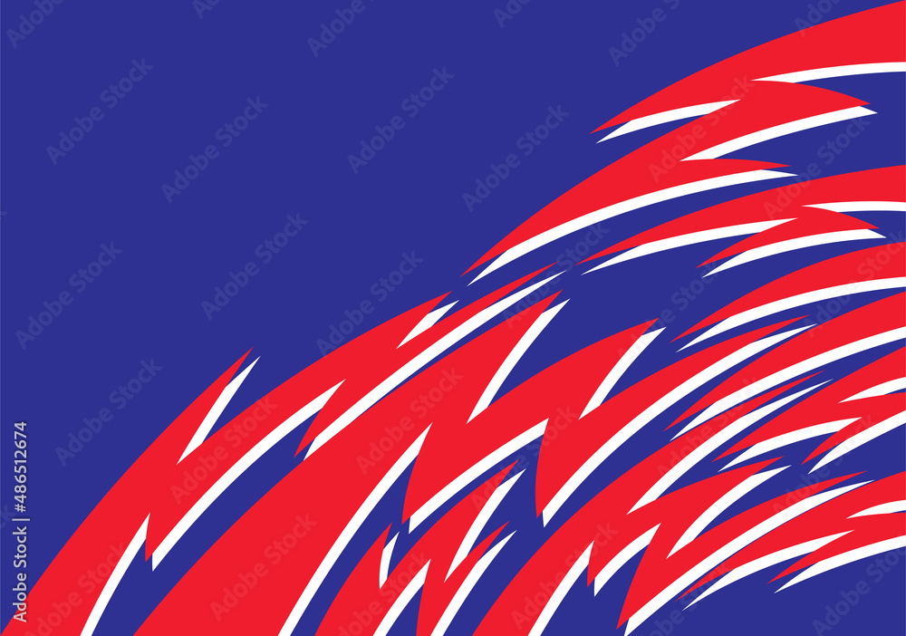 Poster abstract background with spikes and jagged zigzag line pattern and some copy space area