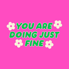 vector themed typography just fine