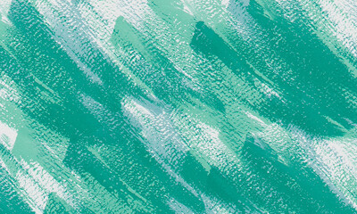 blue and green color  hand drawn digital paint  background