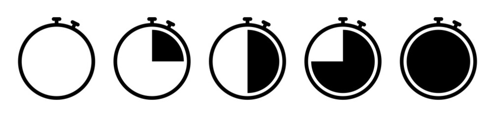 Timer Set Icon.
