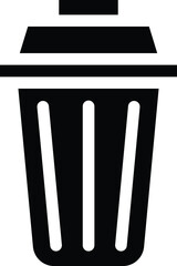 Trash Vector Icon Design Illustration