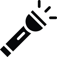 Torch Vector Icon Design Illustration