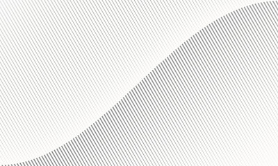 Diagonal grey stripes with gradient. Abstract art lines background.