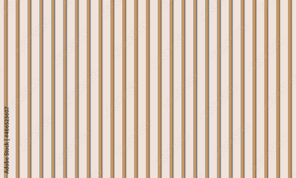 Aufkleber vertical art lines with shadow. abstract color stripes vector background.