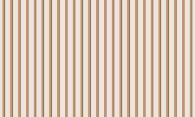 Vertical art lines with shadow. Abstract color stripes vector background.