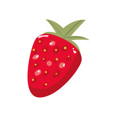 red strawberry design