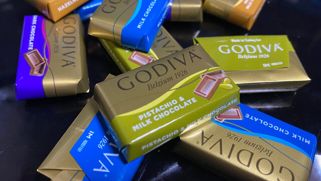 GODIVA(ゴディバ)のミニチョコレートセット。バレンタインデー