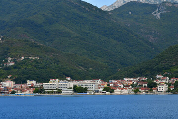 Kotor; Montenegro - september 13 2021 : Kotor bay