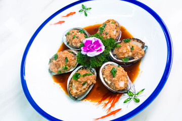 fresh fish with lemon