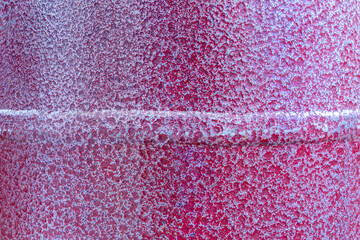 Cast iron texture with red color