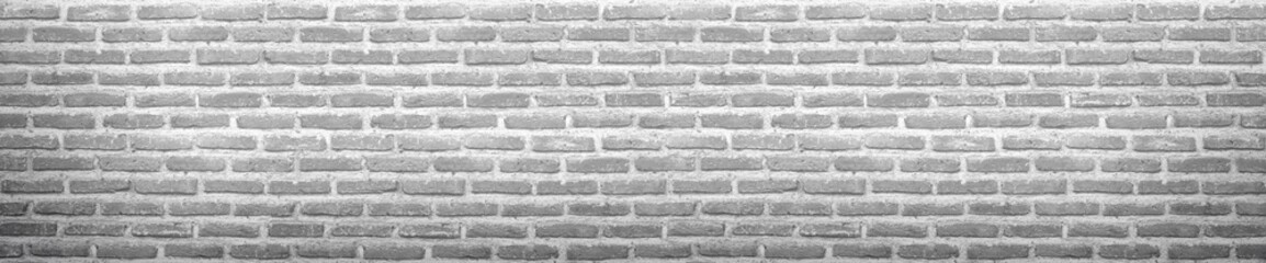 black and White grunge brick wall texture background with old dirty and vintage style pattern