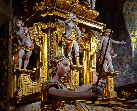 Santiago de Compostella Cathedral, Spain, UNESCO World Heritage Site.