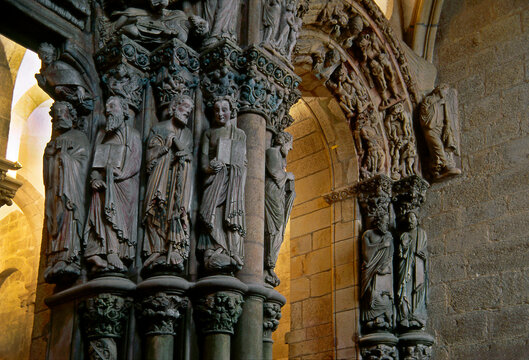 Santiago de Compostella Cathedral, Spain, UNESCO World Heritage Site.