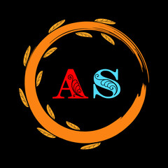 AS A S SA S A Design Letter Logo Icon