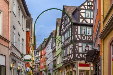 Fototapeta premium Street in Wetzlar, Germany