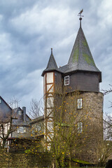 Fototapeta na wymiar Tower in Braunfels, Germany