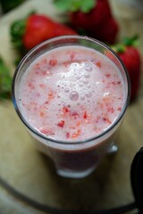 strawbery smoothie