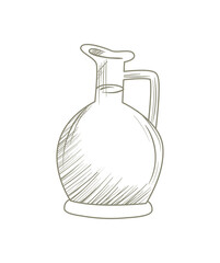 olive oil jar icon