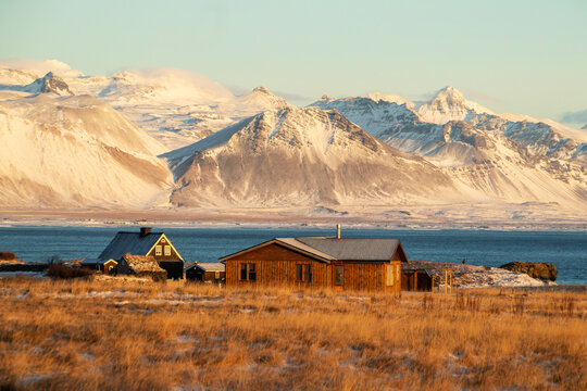 The beautiful Arnarstapi at Snaefellsness Peninsula, Iceland, Europe